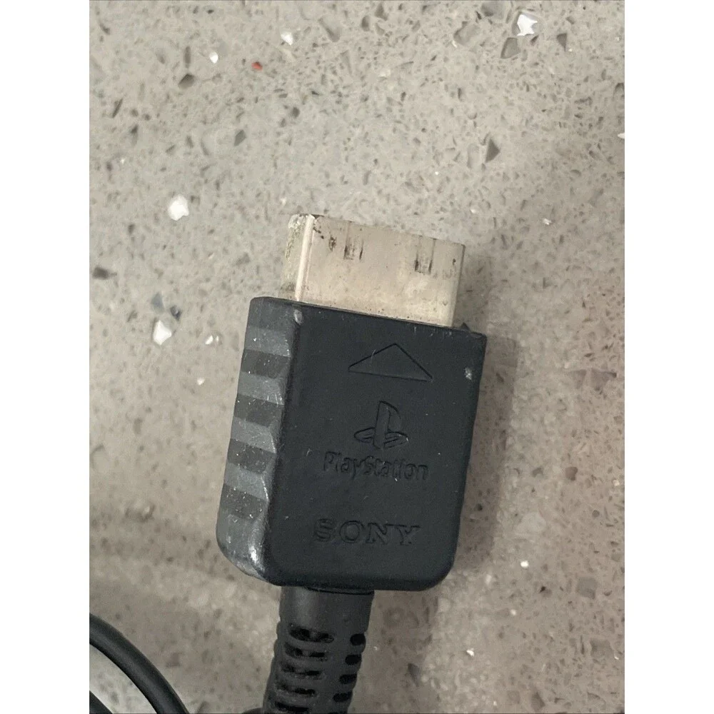 Sony Playstation AV Cable PS1 PS2 Official Audio Video A/V Composite OEM T46